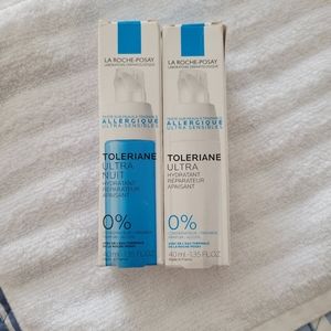 NWT set of LA Roche Posay Toleriane Moisturizers with FREE GIFT